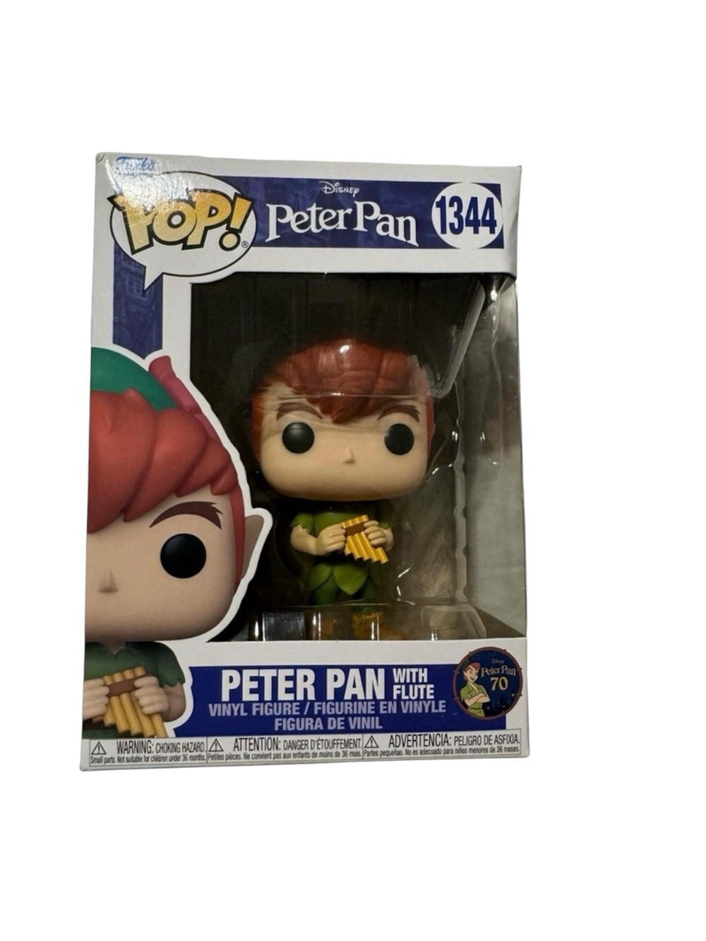 Funko Pop! Peter Pan With Flute #1344  NIB